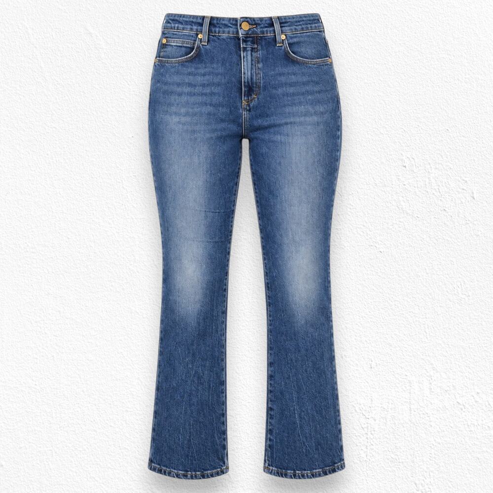 CLOSED Rose High Rise Slim Straight Jeans Size 31 NWT Italian Candiani $260